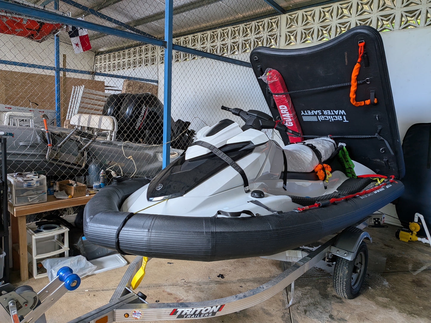 PWC SafeRider Passenger Handle, Seat and Hatch Strap Kit